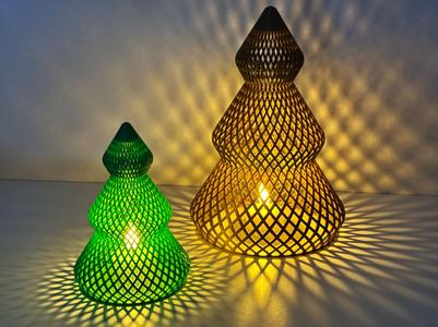 Meshed Christmas Tree