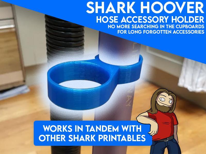 Holder for Shark Vacuum hose attachments