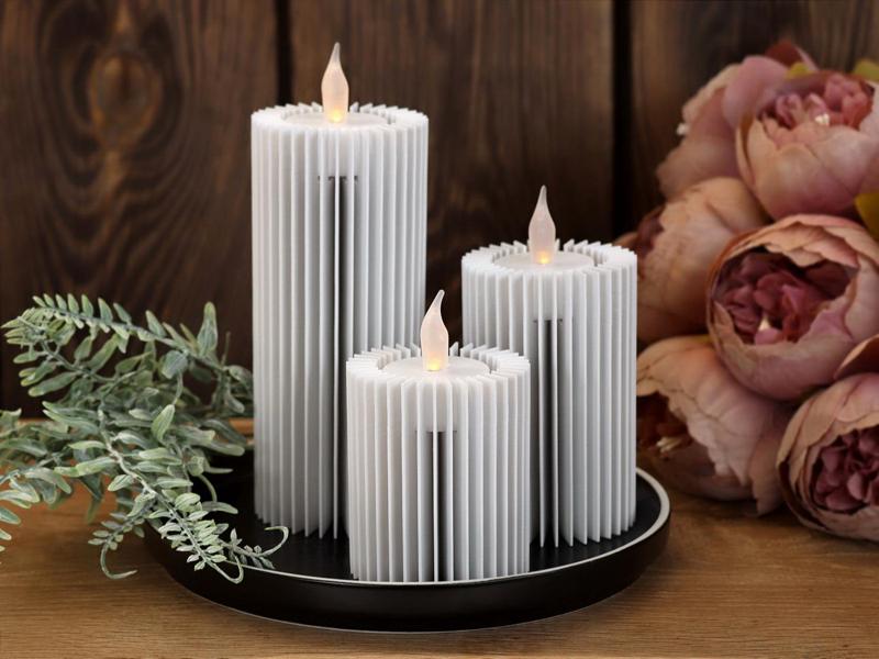 Pillars of Light: Minimalist Tealight Holder Set