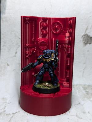 Miniature Display Stand A Warhammer 40k