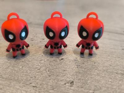 Mini Deadpool - Keychain