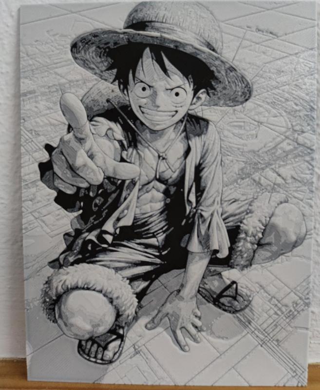 Hueforge Luffy (One piece)