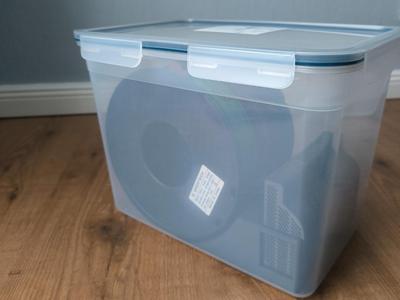 Ikea Dry Box Stand vor AMS Drypods