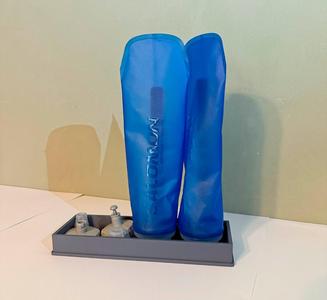 Soft flask drying rack/stand collapsible