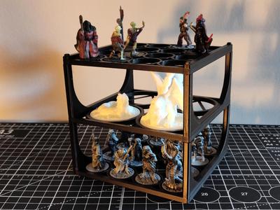 Miniature Storage [V2]  (25mm to 80mm round bases)