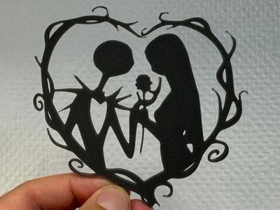 Decor Heart The Nightmare Before Christmas -Disney