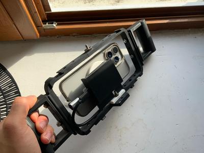 SSD holder crucial X9 or x10pro iPhone Rig 