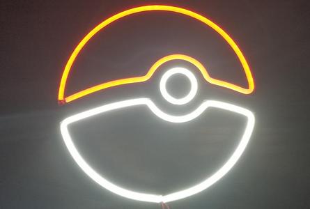 Pokemon Pokeball Neon Sign LED