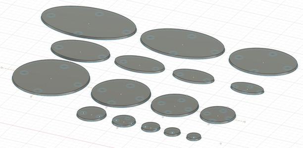 Magnet-Compatible Miniature Bases for Wargaming