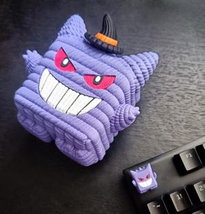 Halloween Gengar Keycap Fidget Container