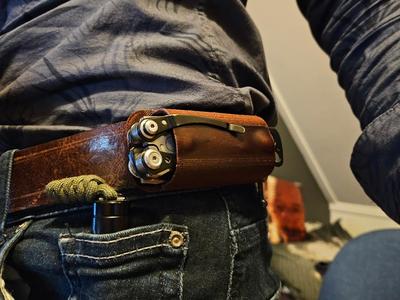 Horizontal Knife Belt Sheath