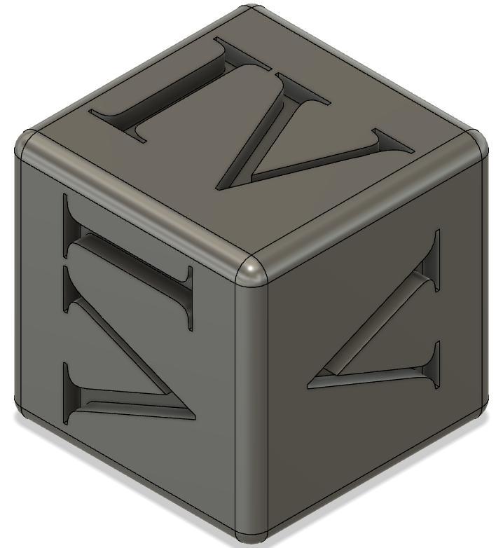 Dice W/ Roman numerals