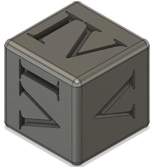 Dice W/ Roman numerals