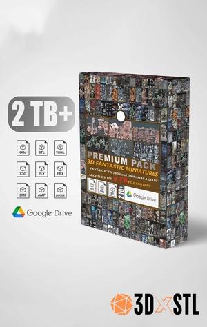 2TB Mega STL Files Pack 10,000+ Epic 3D Print Models.stl