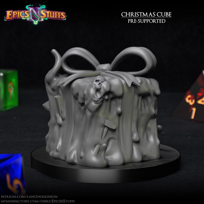 Gelatinous Gift Miniature - pre-supported