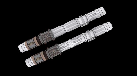 Star Wars Jedi: Fallen Order - Passion and Strength Lightsaber (Game Model)