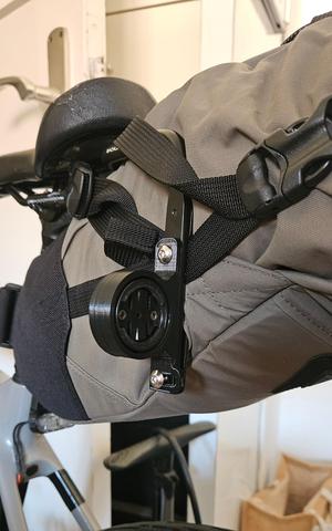 Garmin Varia Mount for Topeak Backloader Wishbone