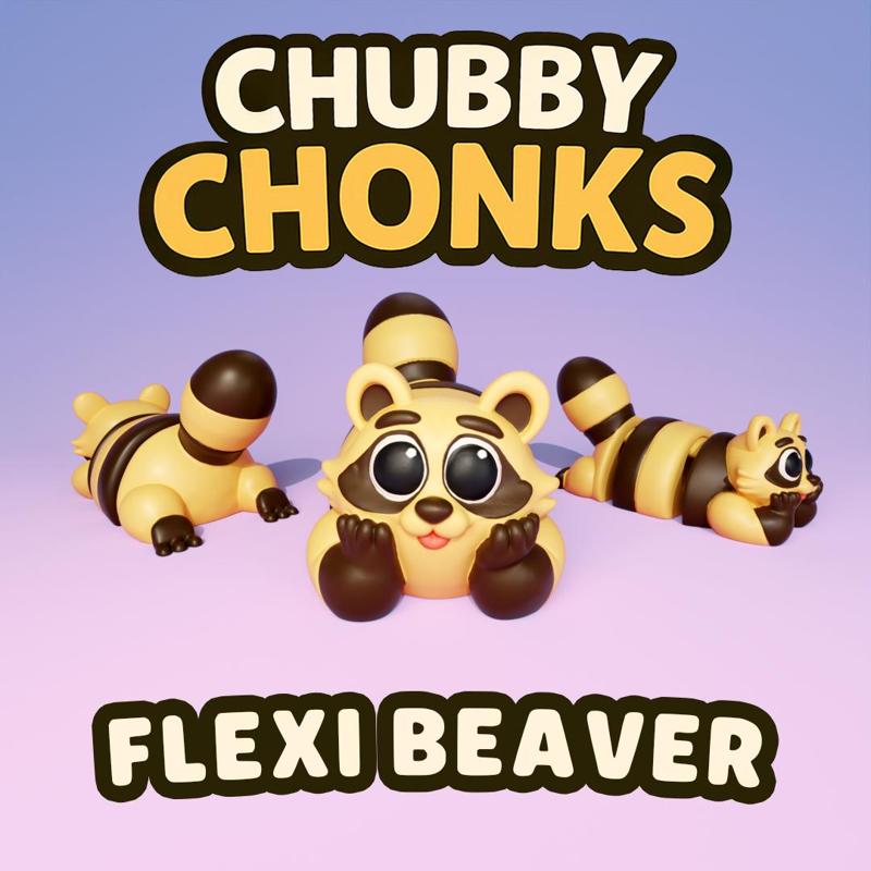 Flexi Raccoon.stl