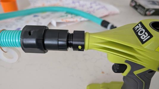 Paddle Board adapter for Ryobi blower and Body Glove Pump
