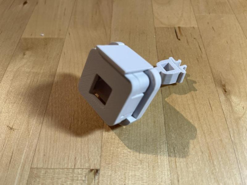 Pi Kamera Gehäuse und Halter ohne Schrauben / Pi cam housing and holder without screws