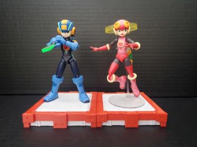 Stage Grid parts (Kotobukiya Scaled) from Rockman.EXE (Mega Man)