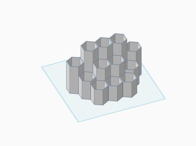 Hexagon Shaped Holders for Skådis Bobs & Bits