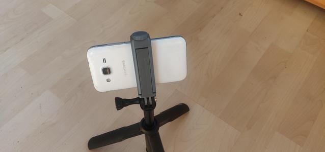 Smart phone clamp for GoPro mount system