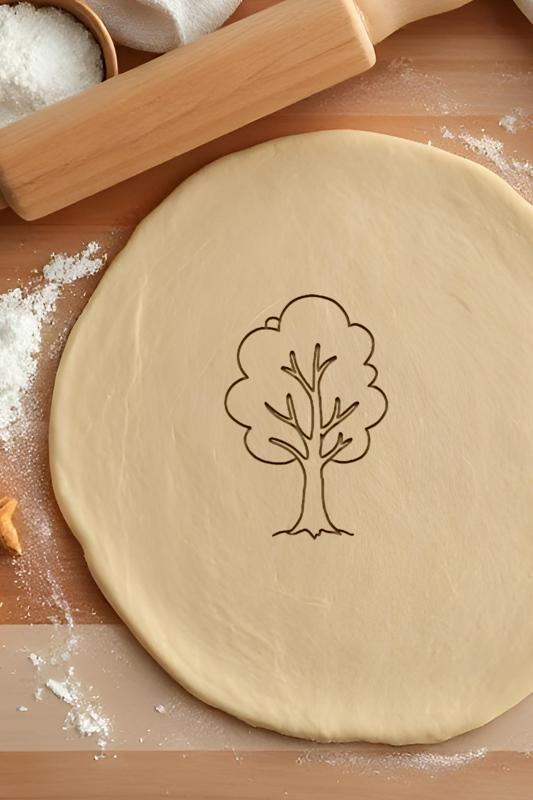 Tree Cookie Cutter, Biscuit Cutter