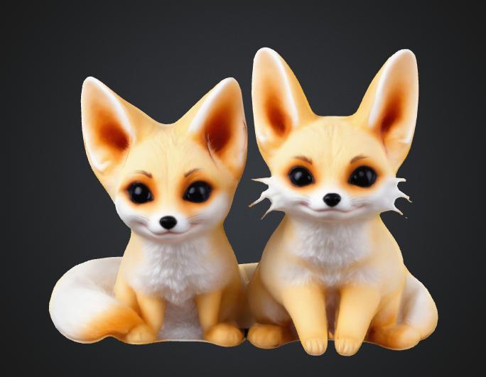 Cute Fennec fox