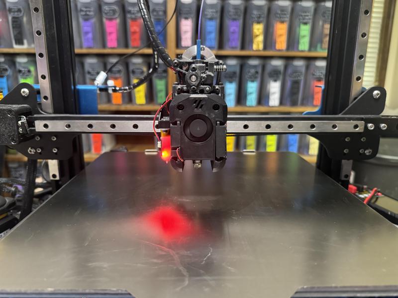 Creality Ender3 CR10 MGN12C rapidburner with BLTouch