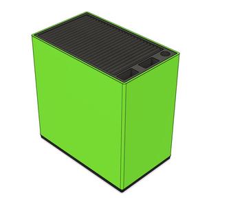 Universal Knife Block (Gridfinity compatible 5x3x35U)