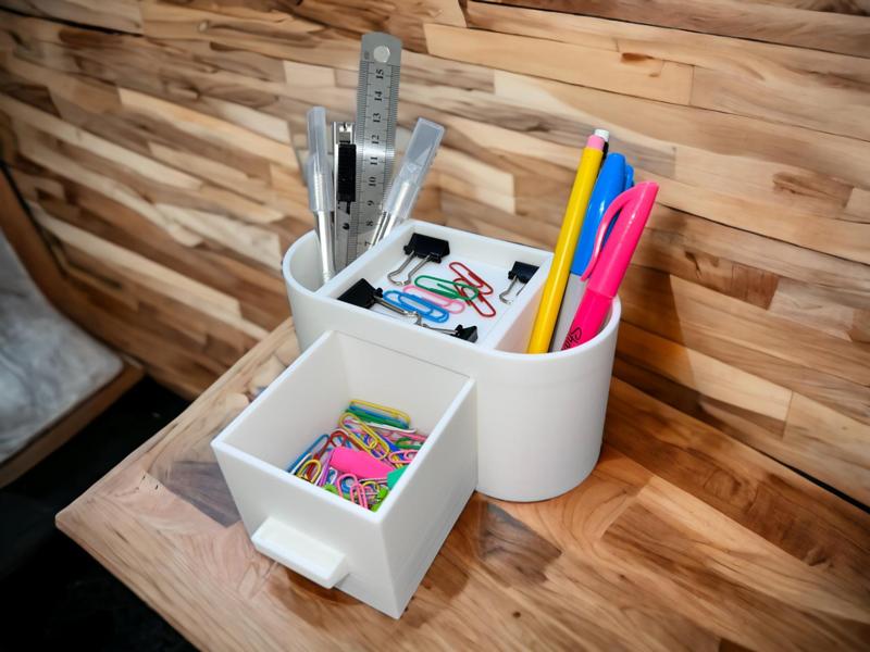 Desk Organizer with Drawer