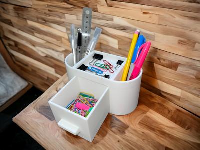 Desk Organizer with Drawer