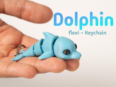 Dolphin – Articulated & Keychain