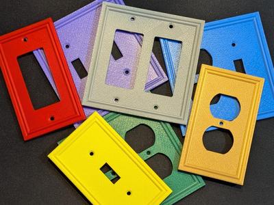 Assorted Framed Cover Plates