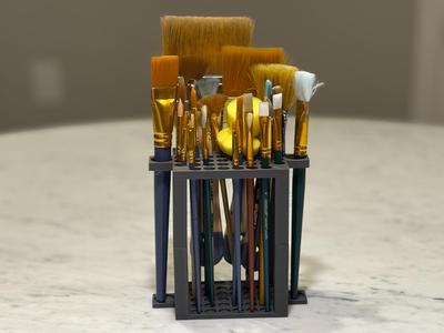 Paintbrush Holder