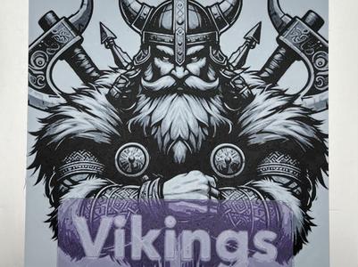Minnesota Viking Hueforge