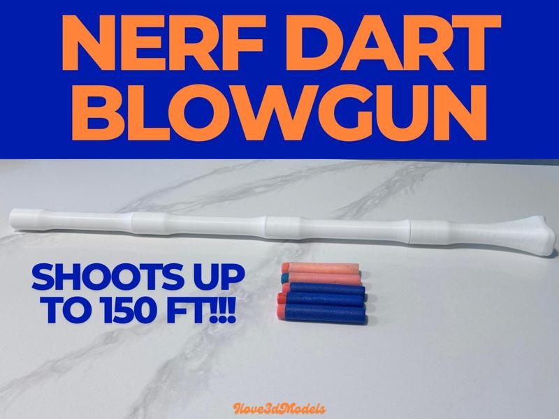 Nerf Dart Blowgun