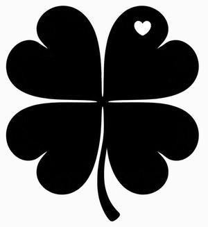 Four leaf clover for good luck