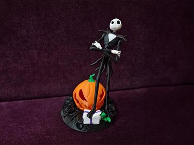 Jack Skellington AMS ready Multicolor 3D Halloween