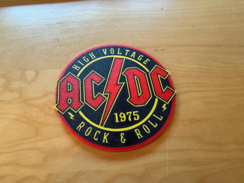 AC/DC Coaster (High Voltage - Rock & Roll)