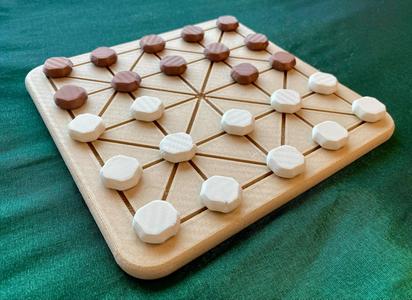 Ancient Games Trio: Bagh Chal, Alquerque, Teeko
