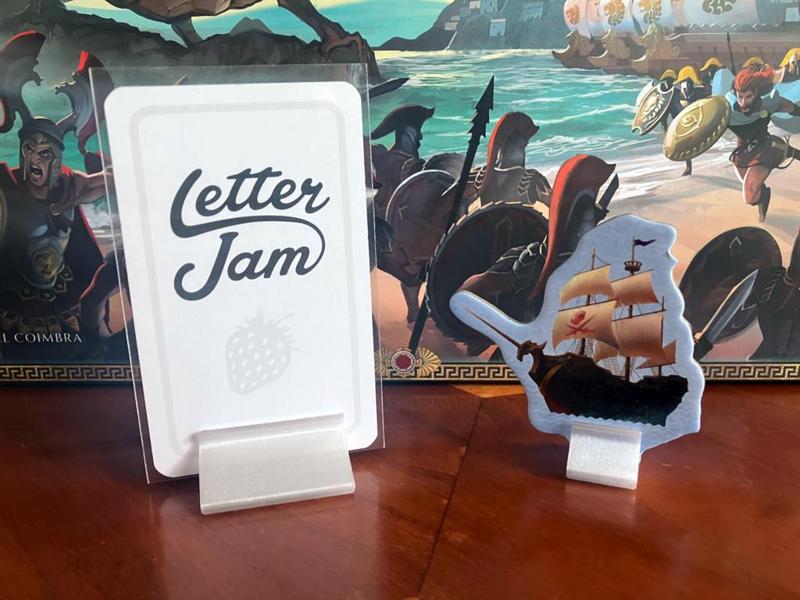 Standee Clip for Board and Card Games