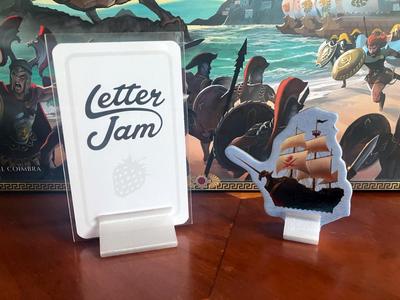 Standee Clip for Board and Card Games
