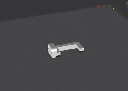 WPL 2 Speed Gearbox shifter support