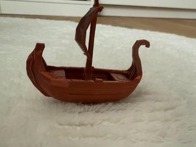 Poly-Style Sailboat