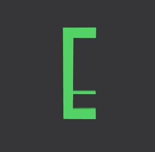 Letter E