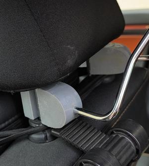 Car headrest hanger clips replacement