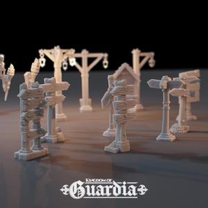 Kingdom of Guardia: Signs, Posts, Boards