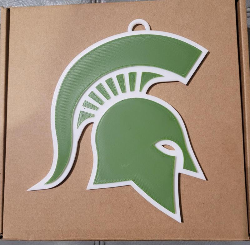 MICHIGAN STATE 3D Logo 180mm series